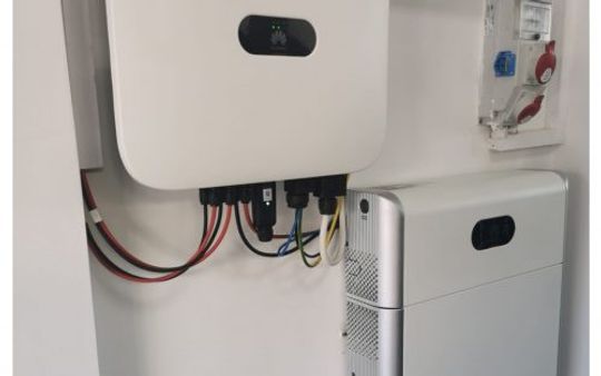 The first Huawei Luna2000 energy storage system in Romania
